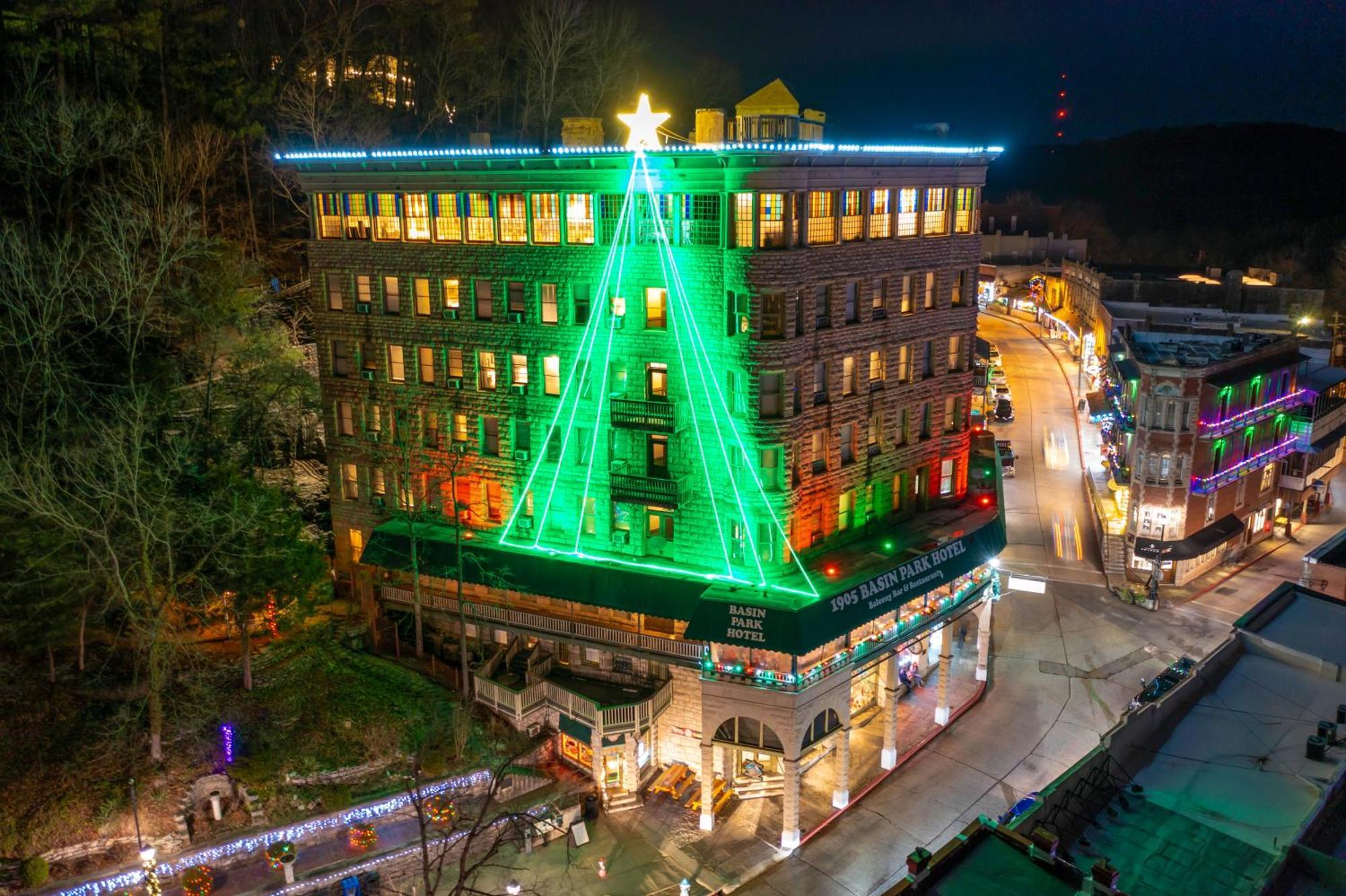 1905 Basin Park Hotel Eureka Springs Buitenkant foto